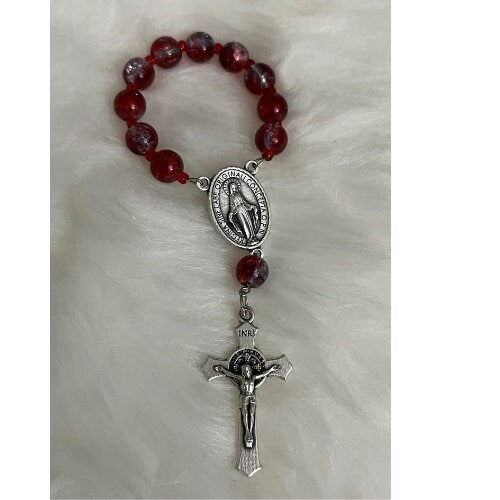 Catholic Red Decade Rosary