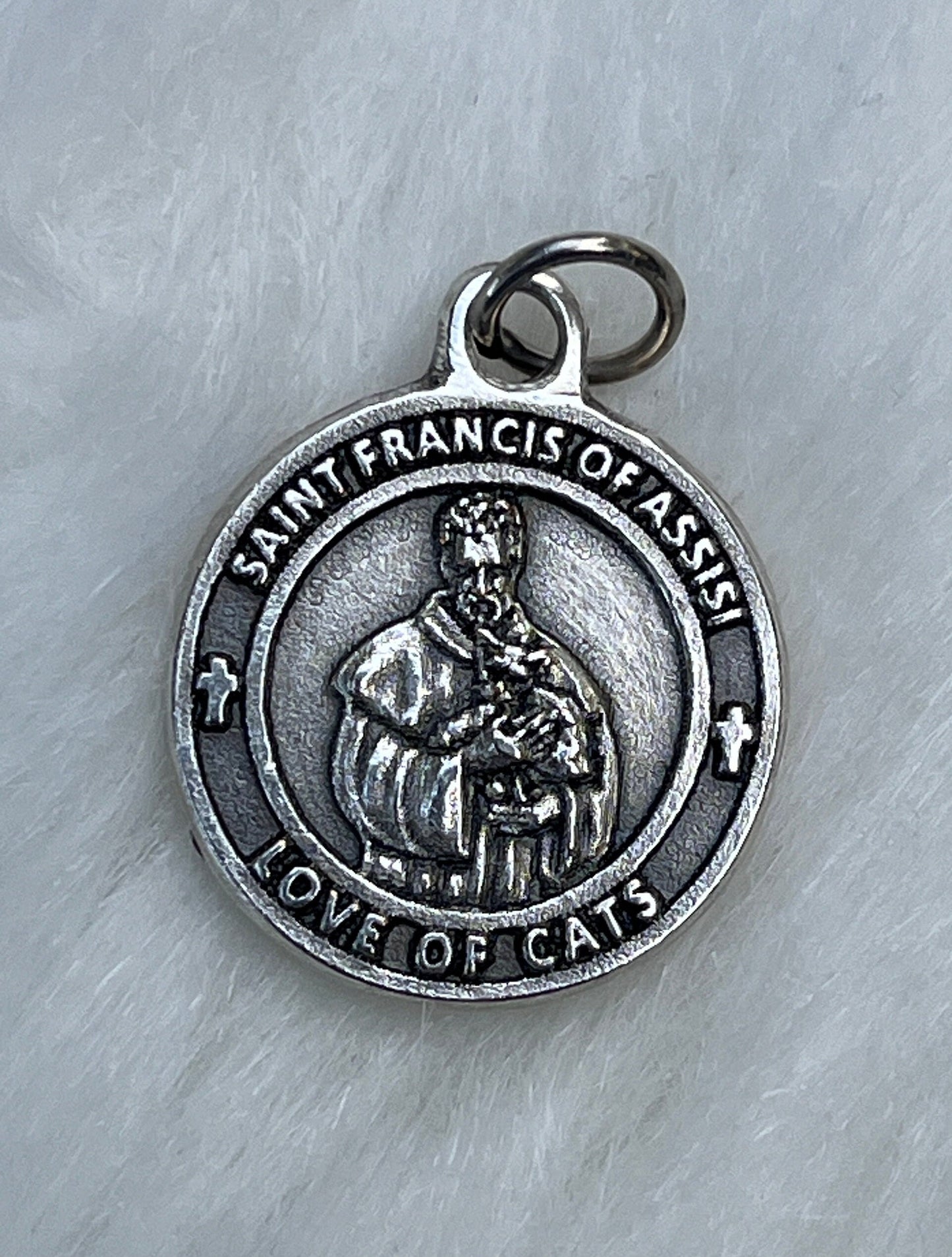 Saint Francis of Assisi, St Francis of Assisi Medal, Pray for Us, Patron of Animals, Patron of Cats, Patron of Dogs, Patron of Environment