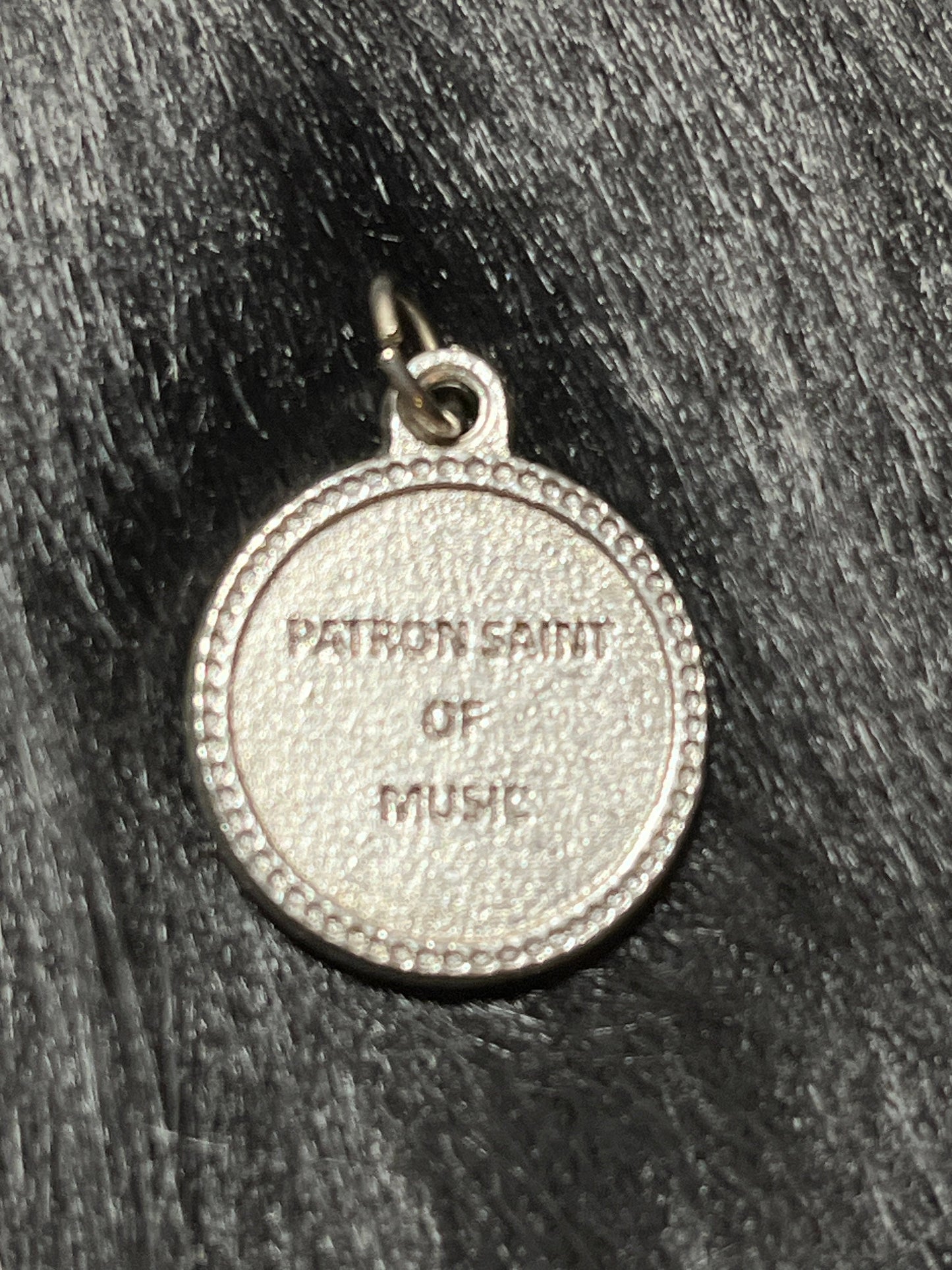 Saint Cecilia Medal, St Cecilia medal, Patron Saint of Music, Patron Saint of Poets, Patron Saint of Singers, Pray for Us