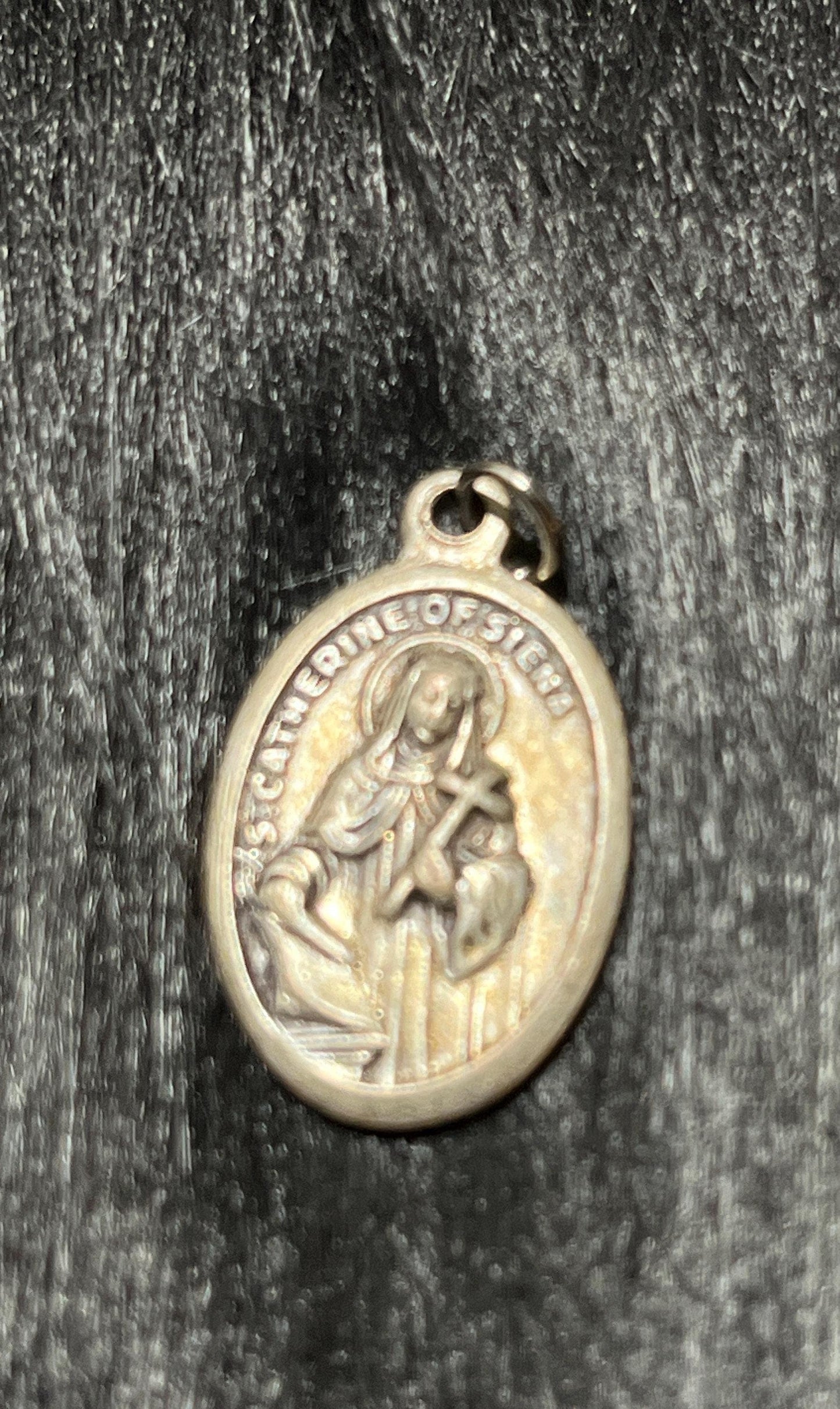 Saint Catherine of Siena Medal, Patron Saint Miscarriages, Patron Saint Illness, Patron Saint Nurses, St Catherine Medal, Pray for Us