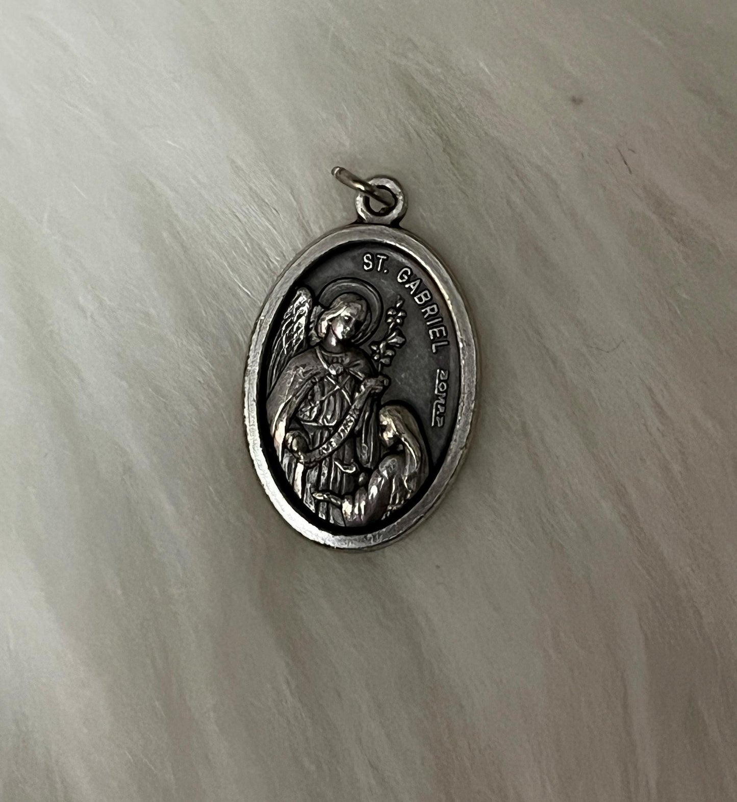 Saint Gabriel Medal, Patron Saint of Messengers, Patron Saint of Postal workers, St Gabriel Medal, Archangel Gabriel