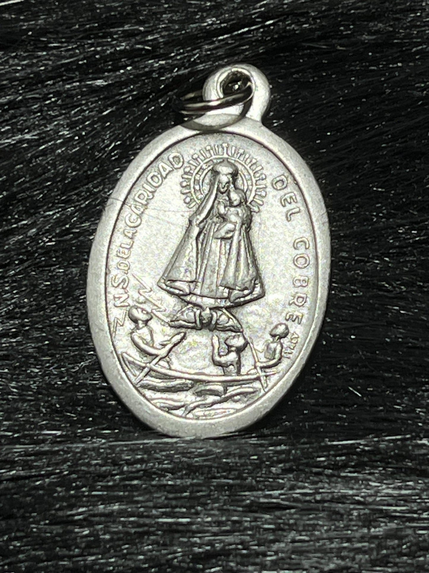 Nuestra Señora de la Caridad del Cobre medal, Our Lady of Charity medal, la Virgen de la Caridad del Cobre, Pray for Us