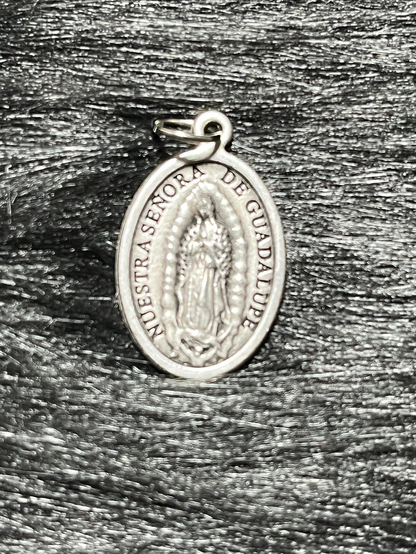 Our Lady of Guadalupe medal, Nuestra Señora de Guadalupe,  Patron of Americas, , Pray for Us, OL of Guadalupe Medal