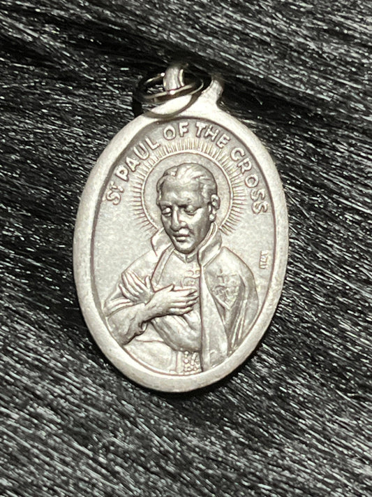 Saint Paul of the Cross medal, St Paul, Pray for Us