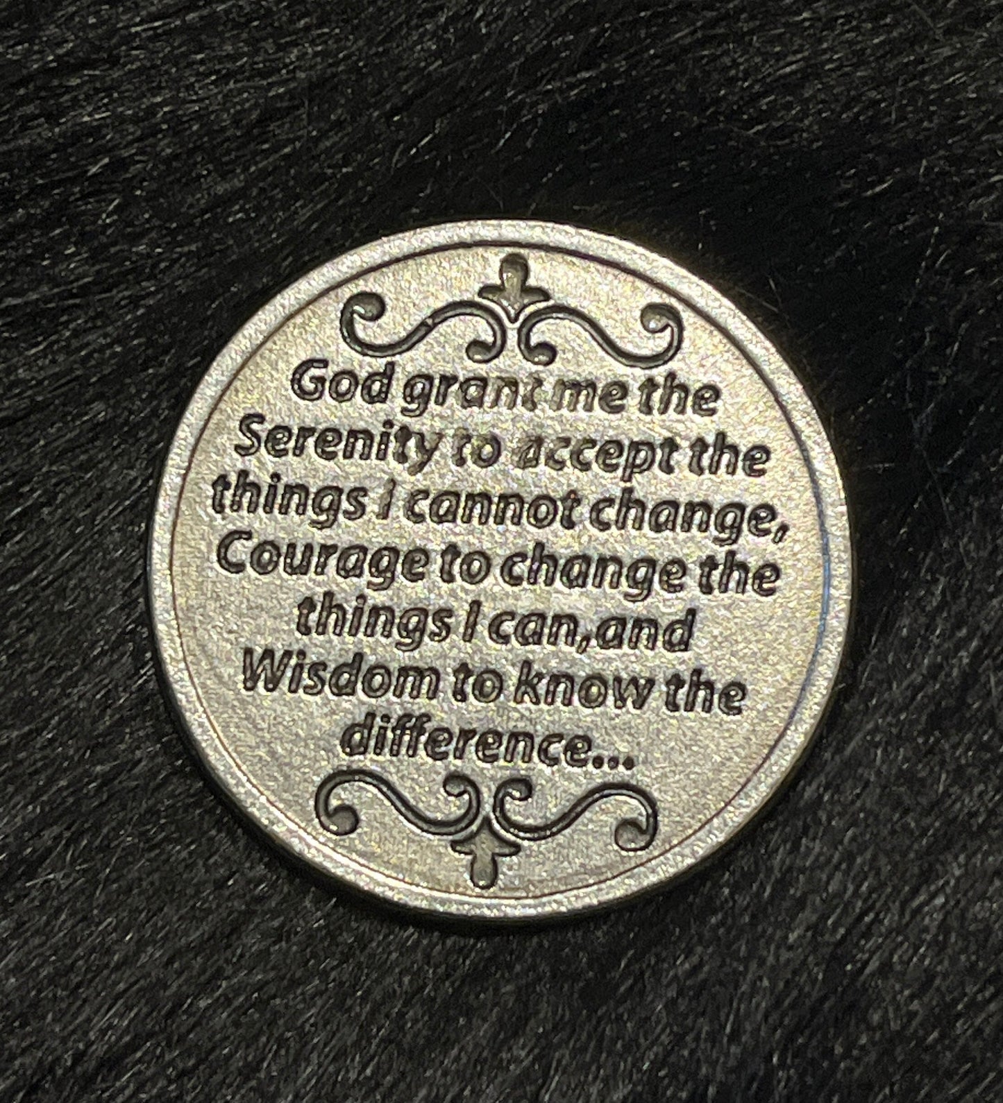 Serenity Prayer Pocket Token - Prayer for Peace and Courage