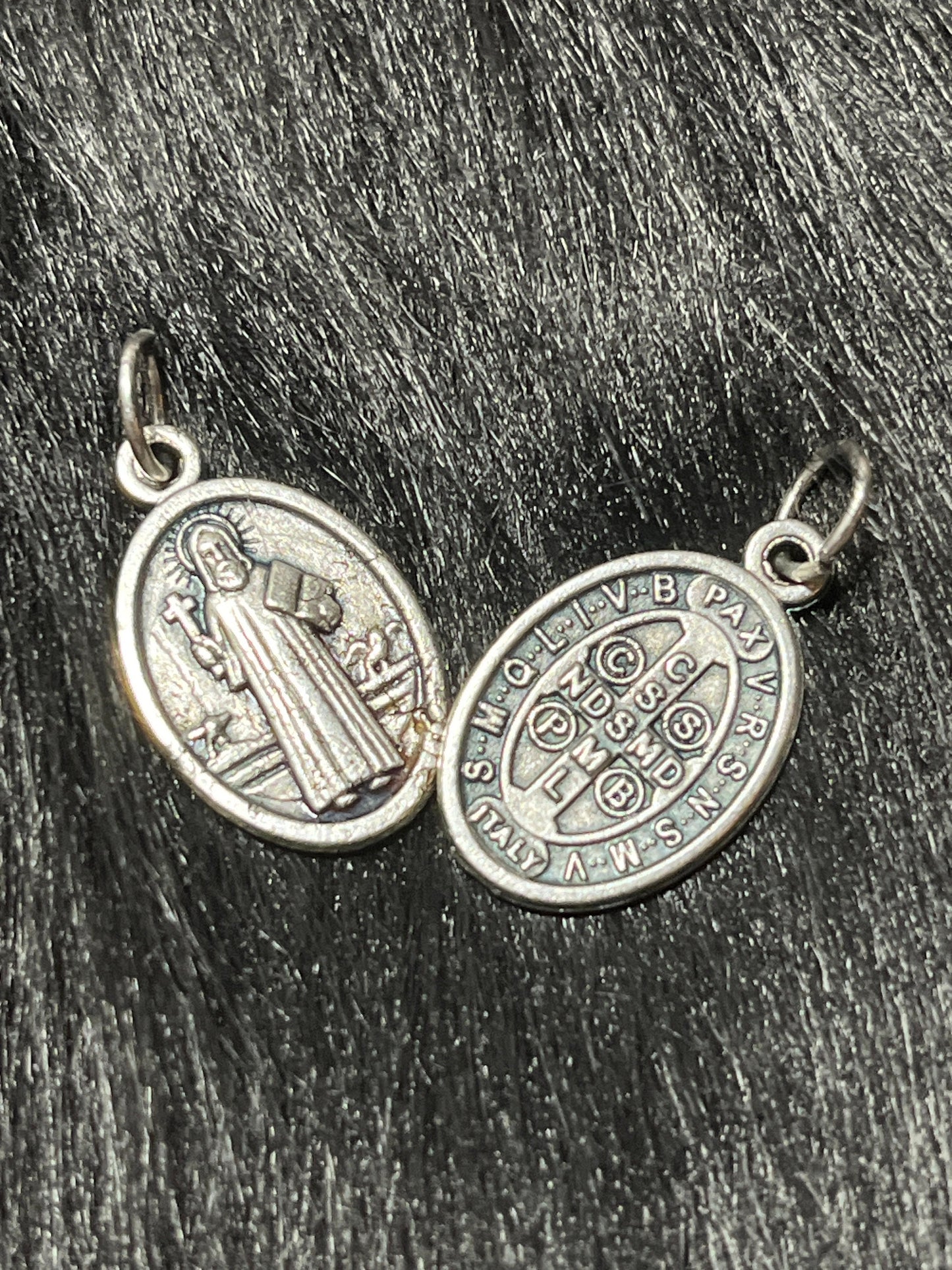 Saint Benedict Medal, Patron Saint Civil Engineers, Patron Saint of the dying, Patron Saint Kidney Disease, Patron Saint School Children