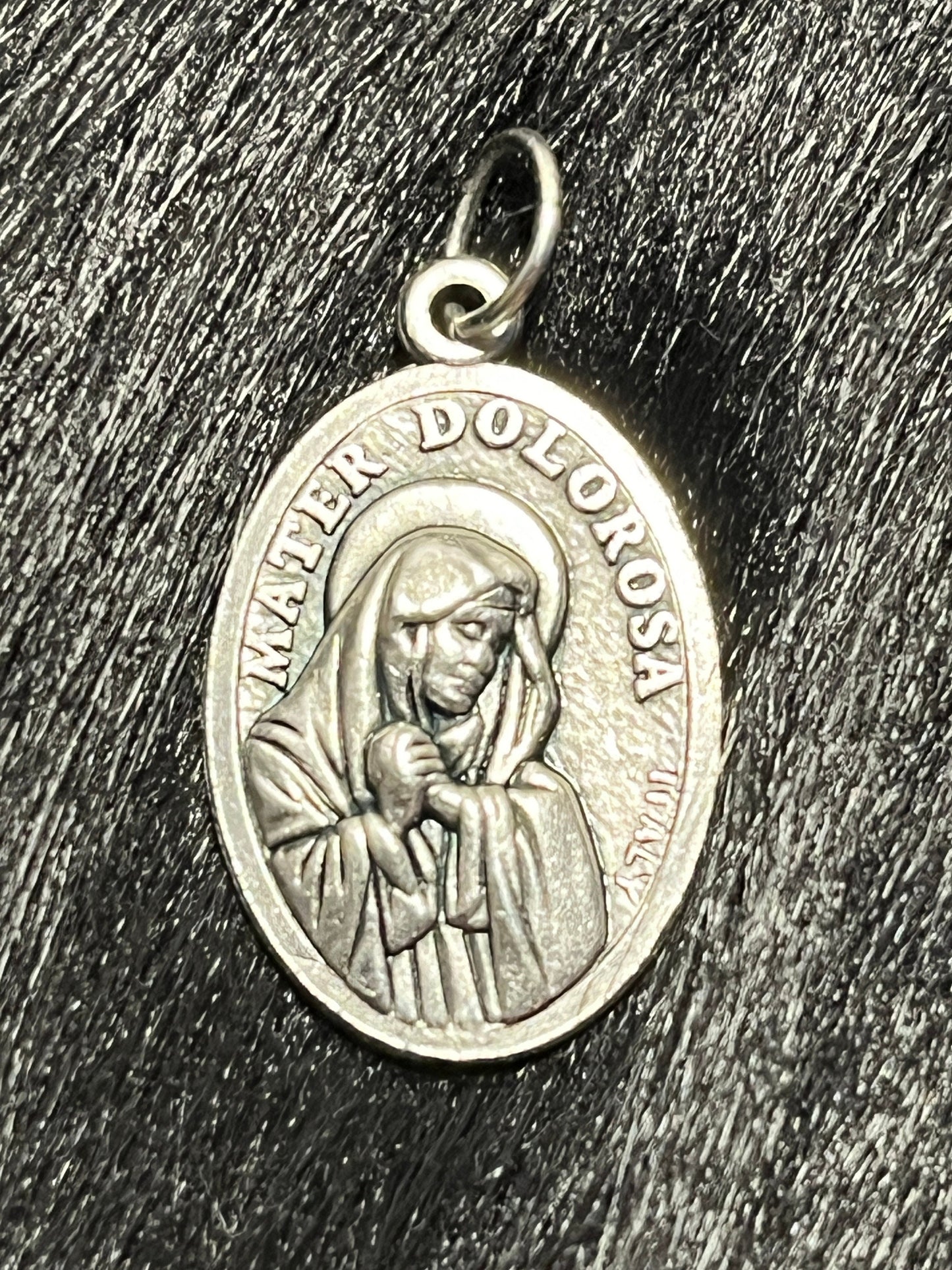 Ecce Homo medal,  Behold The Man Medal, Mater Dolorosa medal, Sorrowful Mother medal, Ruega Por Nosotros medal