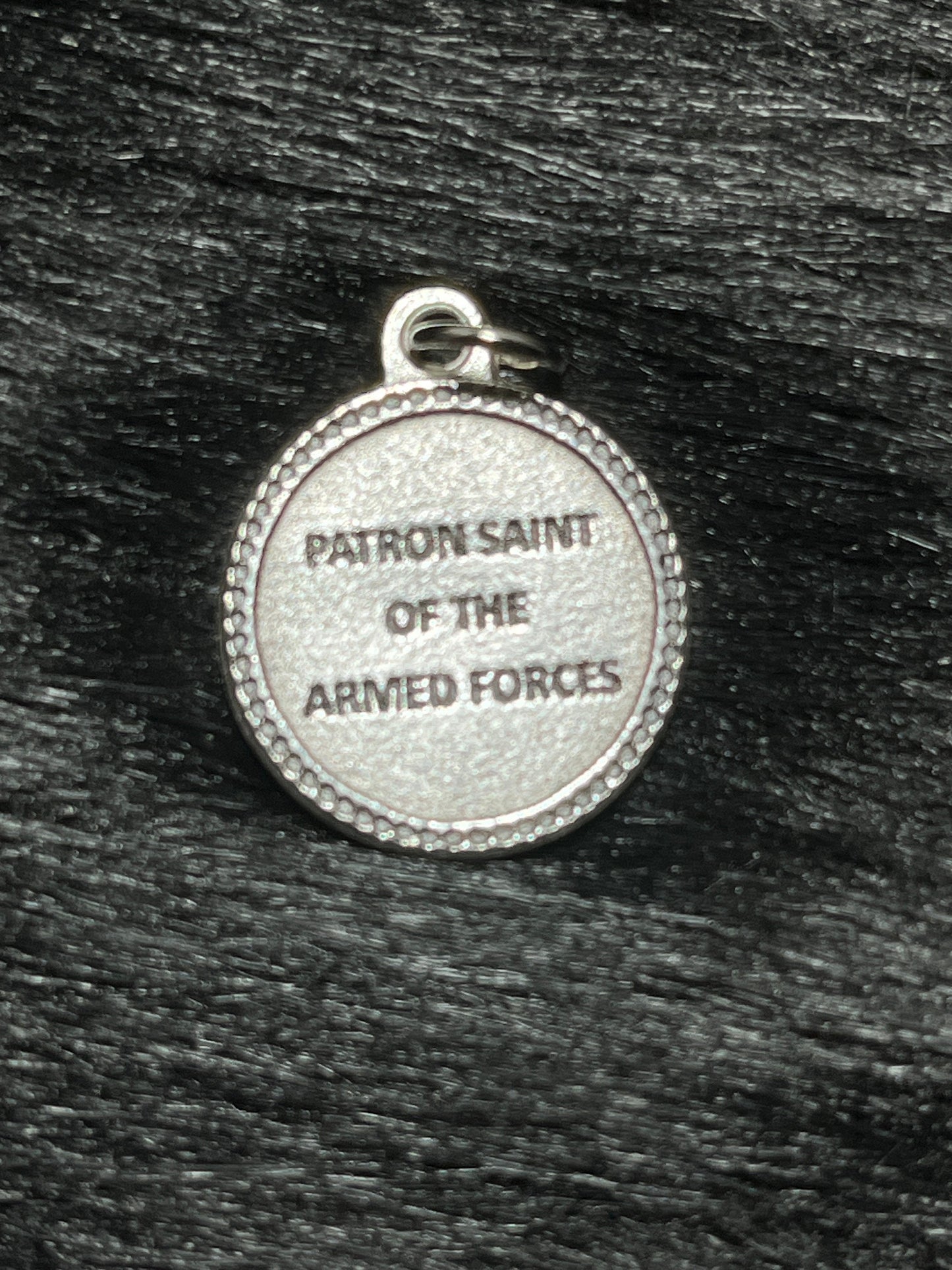 Saint Michael Medal, St Michael Medal, Patron Armed Forces, Patron Saint of grocers, doctors, mariners, paratroopers, police, and sickness,